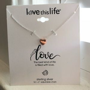 Sterling Silver Heart Necklace